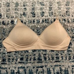 Clear/nude Strap Dance/Cheerleading Bra